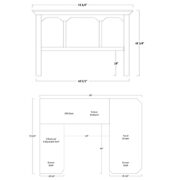Lexington Desk and Hutch - Image 2