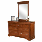 Heirloom Sleigh Dresser