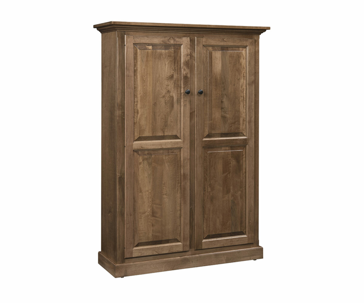 Traditional Double Door 60" Bookcase