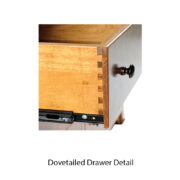 Siesta 1 Drawer Nightstand - Image 2