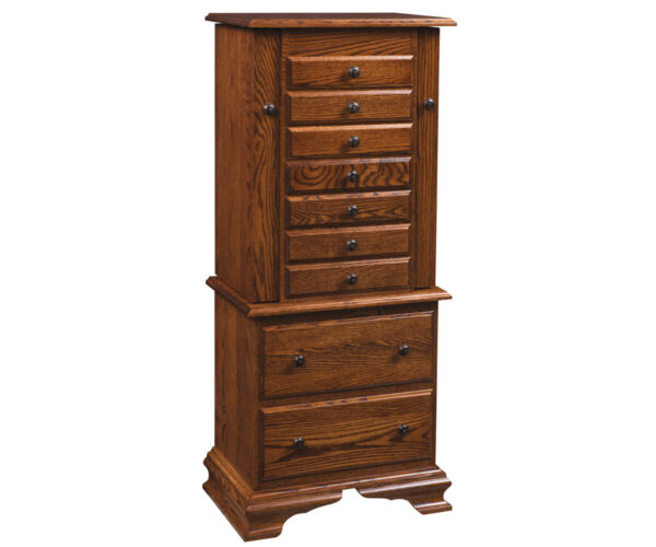 Deluxe Clockbase Jewelry Cabinet