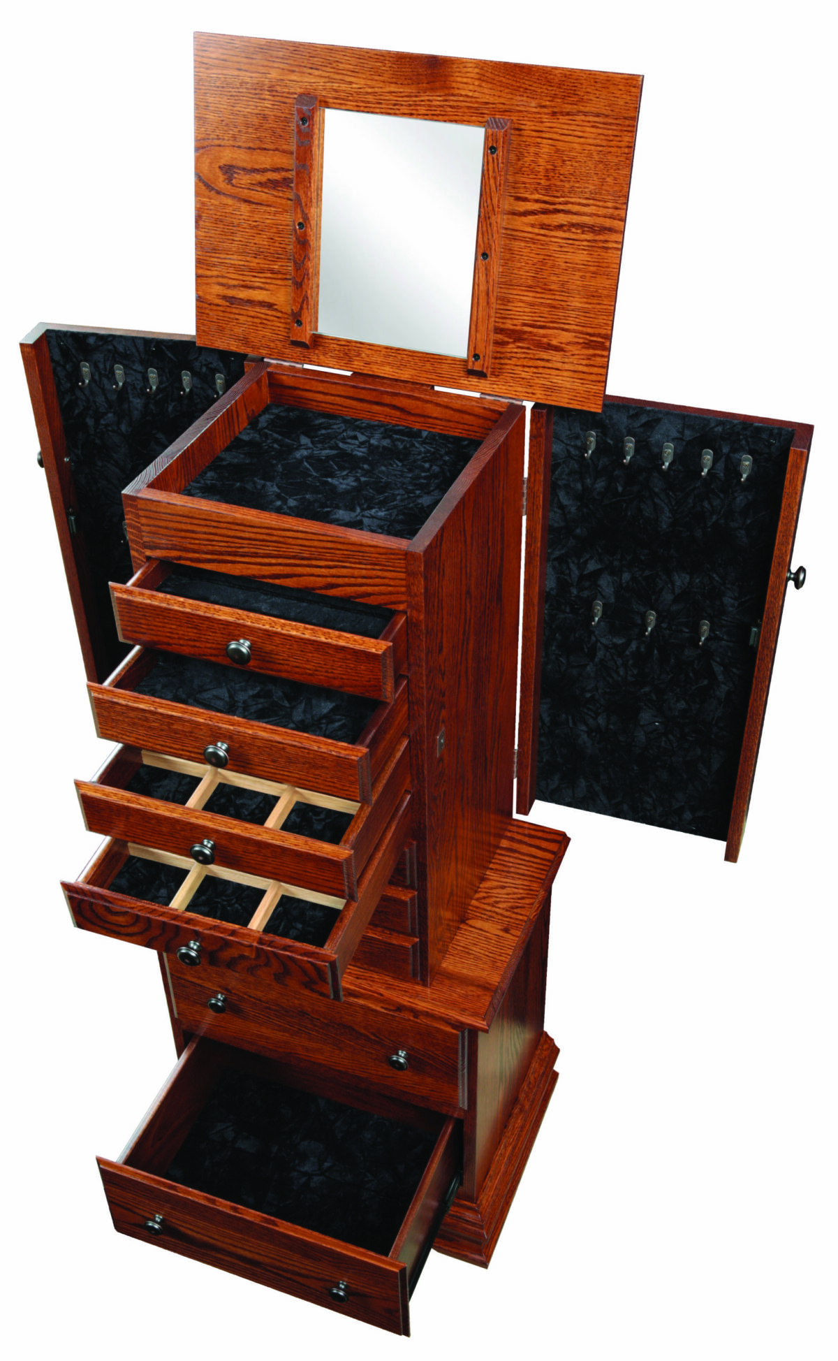 Deluxe Clockbase Jewelry Cabinet - Image 2
