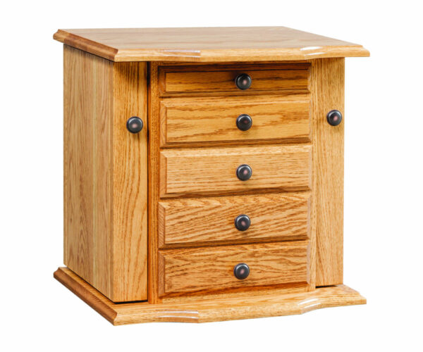 Queen Anne Dresser Top Armoire