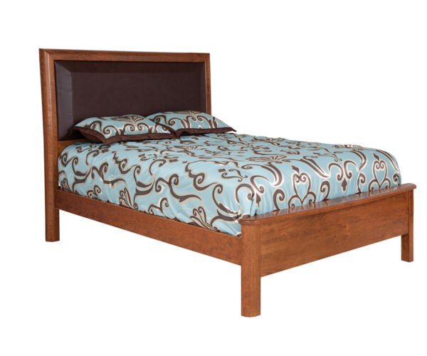 Meridian Leather Panel Bed