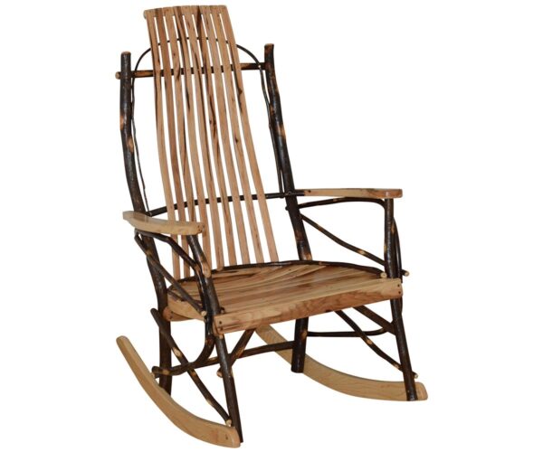 Hickory 9-Slat Rocker