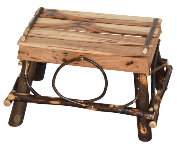 Hickory Foot Stool
