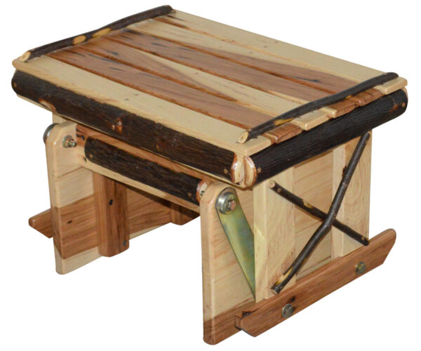 Hickory Gliding Ottoman