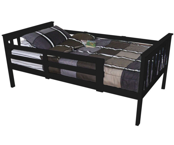Mission Bed With Safety Rails