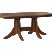 Aurora Double Pedestal Table