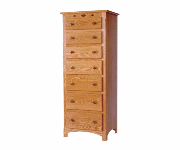 Century Mission 7-Drawer Lingerie Chest