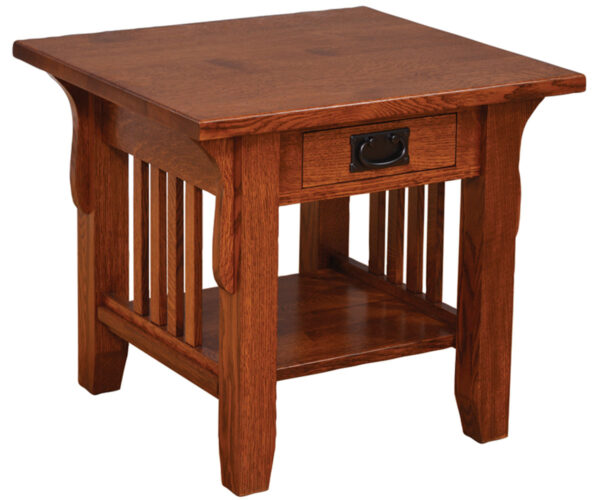 Old World Mission End Table