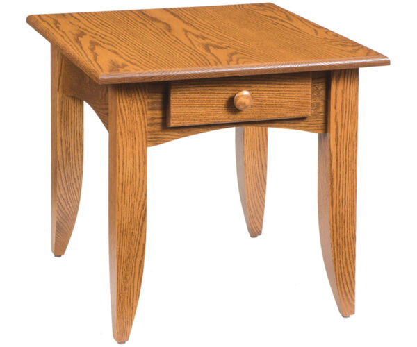 Modern Mission End Table