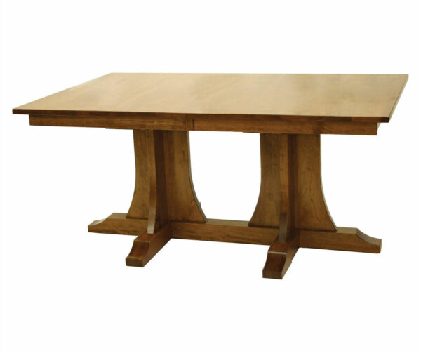 Hamilton Mission Double Pedestal Table