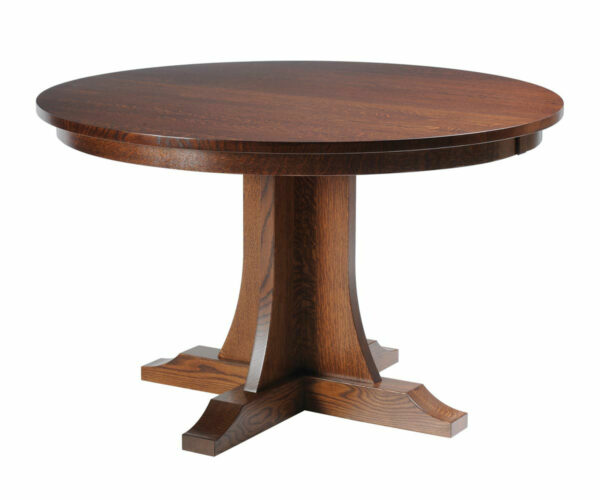 Hamilton Mission Single Pedestal Table