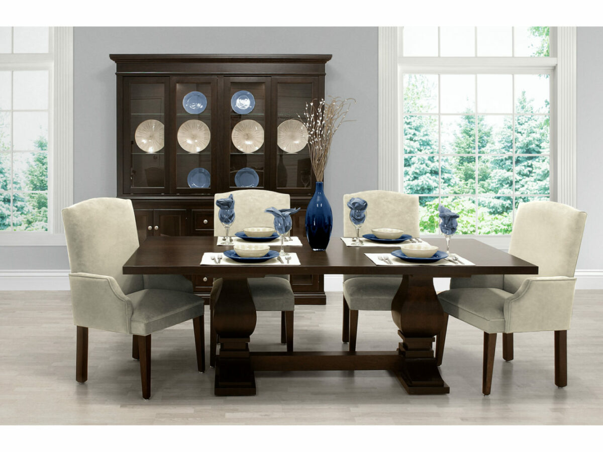 Madison Single Base Table (with leaves) - Image 2