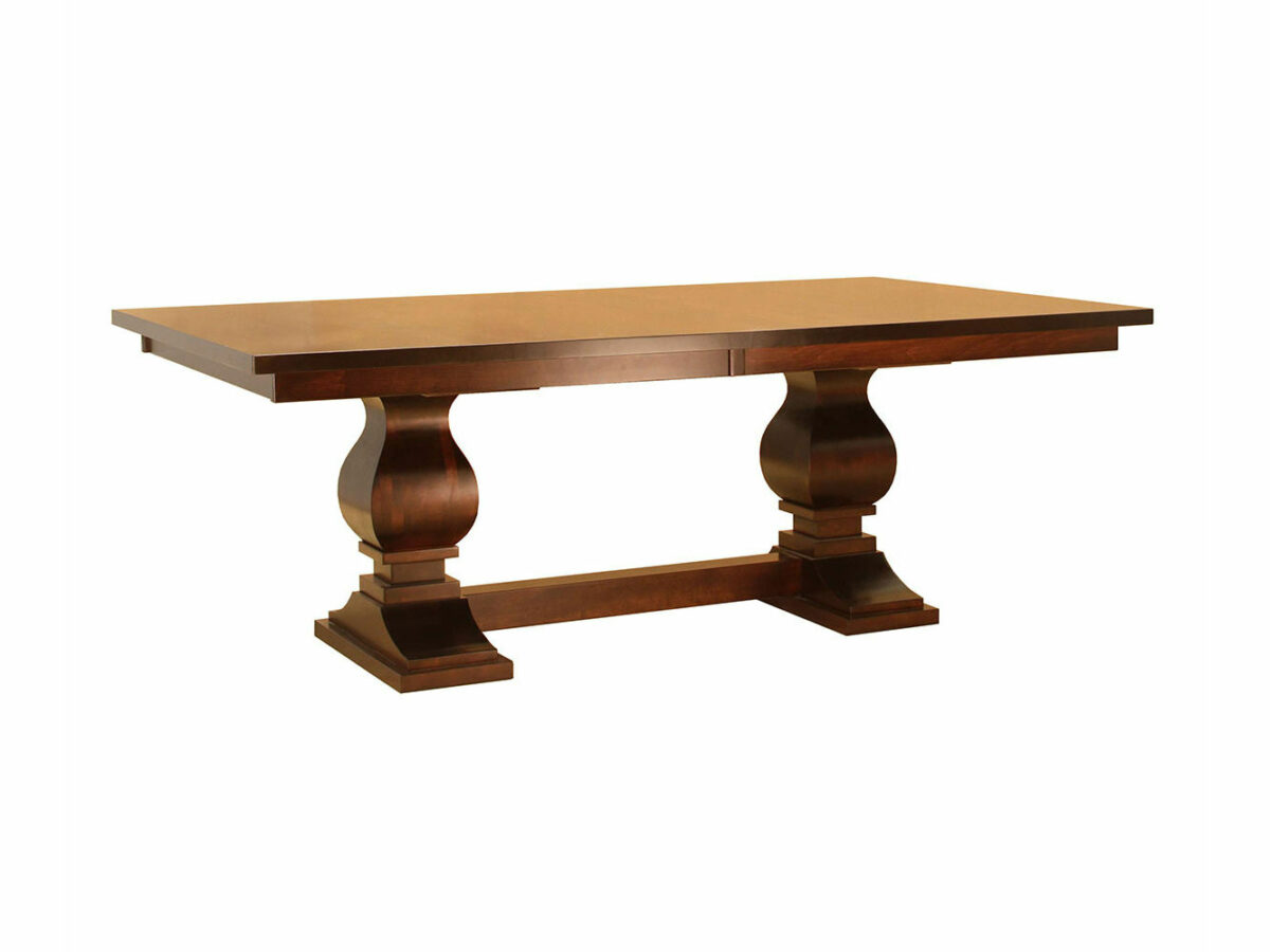 Madison Double Base Table (with leaves)