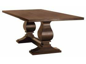 Madison Double Base Table (solid top)