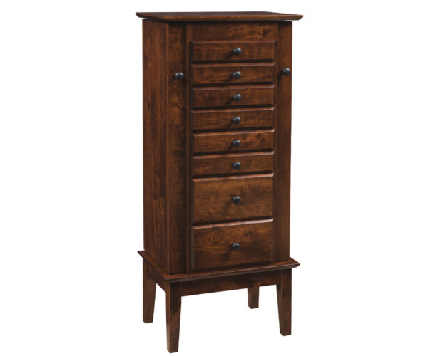 Winged Mill Shaker Jewelry Armoire