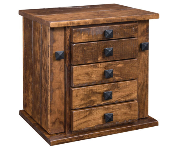 Barn Floor Jewelry Cabinet