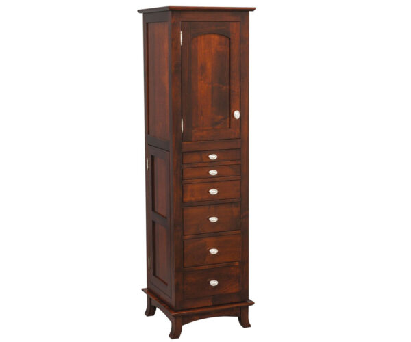 Revolving Shaker Jewelry Armoire