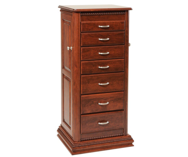 Rope Twist Jewelry Armoire
