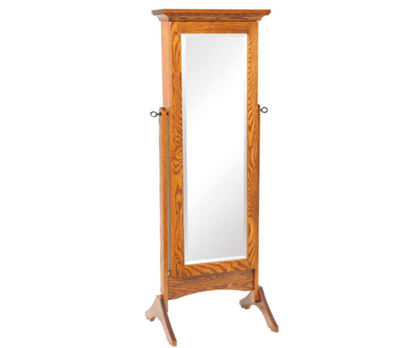 Standing Mirror Jewelry Armoire