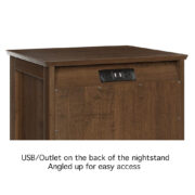 Berkshire 1 Drawer Nightstand - Image 3