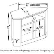 Burlington Corner TV Console - Image 2