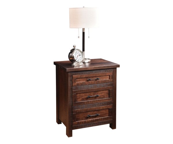 Denali 3 Drawer Nightstand