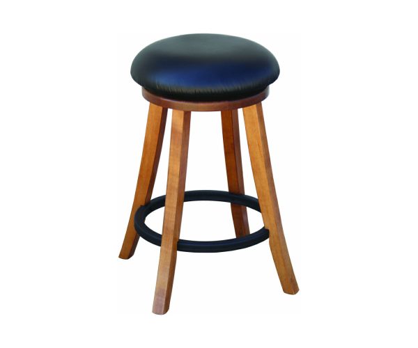 Turnstone 24" Swivel Bar Stool with Metal Ring