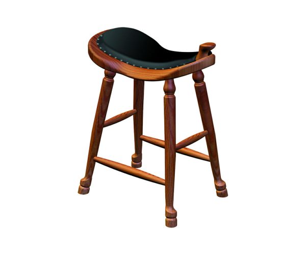 24" Western Saddle with Vinyl or Leather