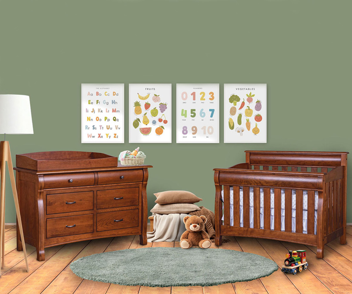 Castlebury 6 Drawer Dresser With Changing Box Top Option - Image 3