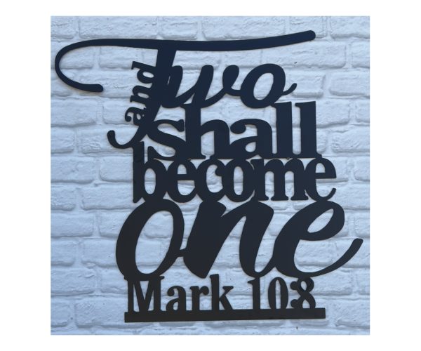 Mark 10:8