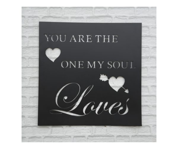 You Are The One Plaque