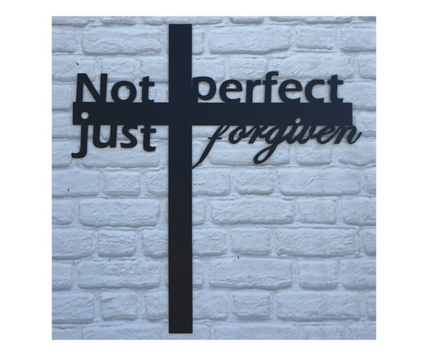 Forgiven Cross Plaque