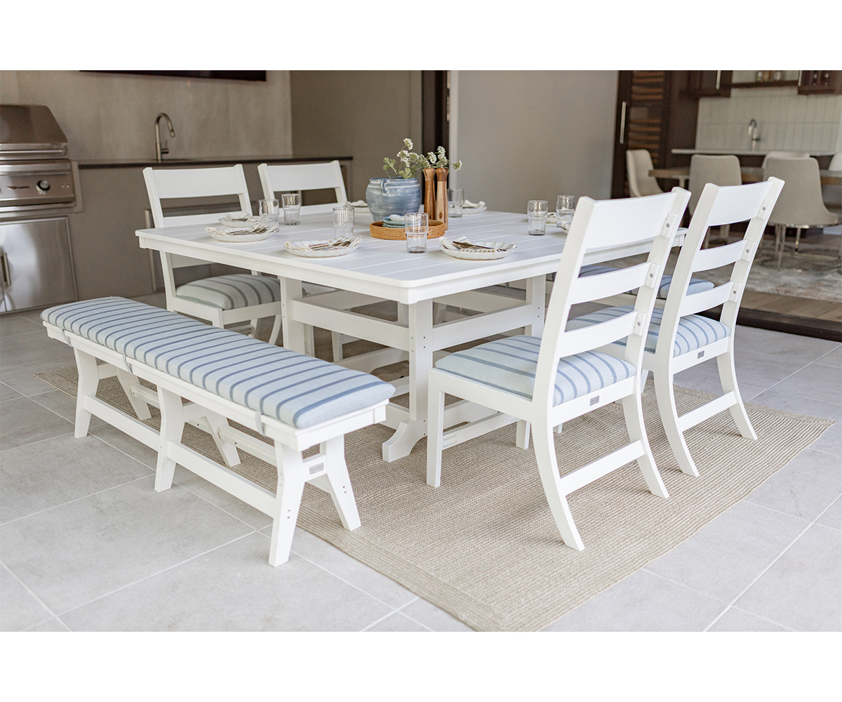 Garden Classic 66" Square Dining Table - Image 2