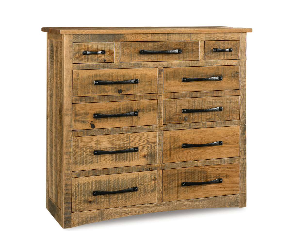 Orewood 11 Drawer Double Chest