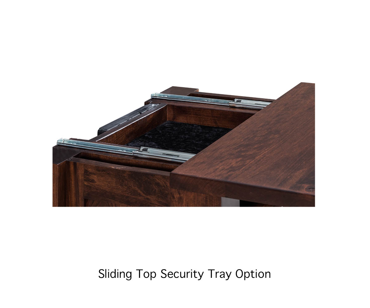 Shaker 2 Drawer Open Top Nightstand - Image 2