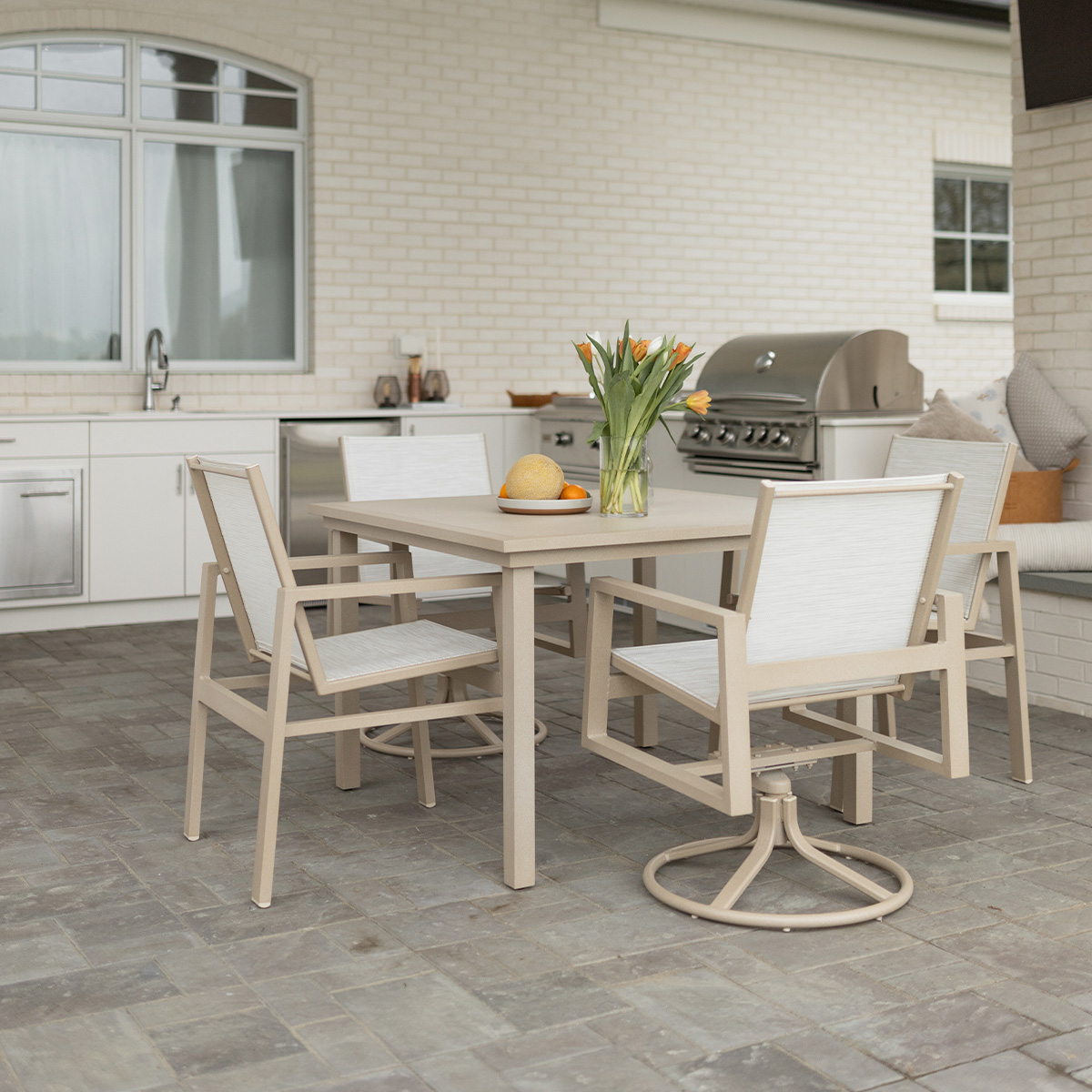 Vida Sling Dining Chair - Image 2