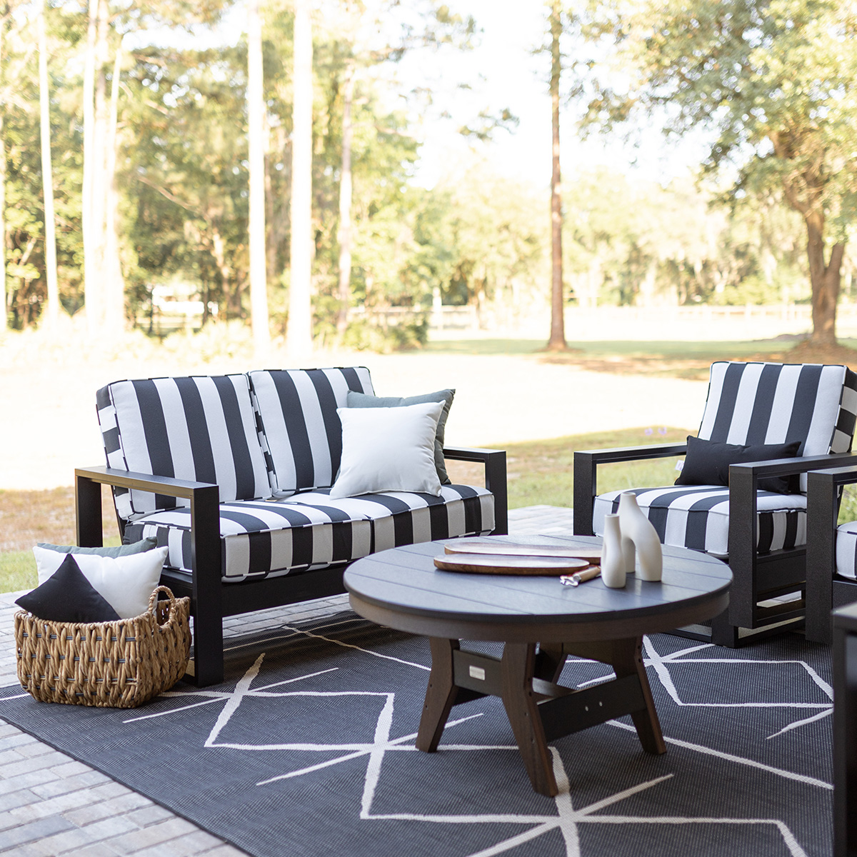 Nordic High Back Loveseat - Image 3