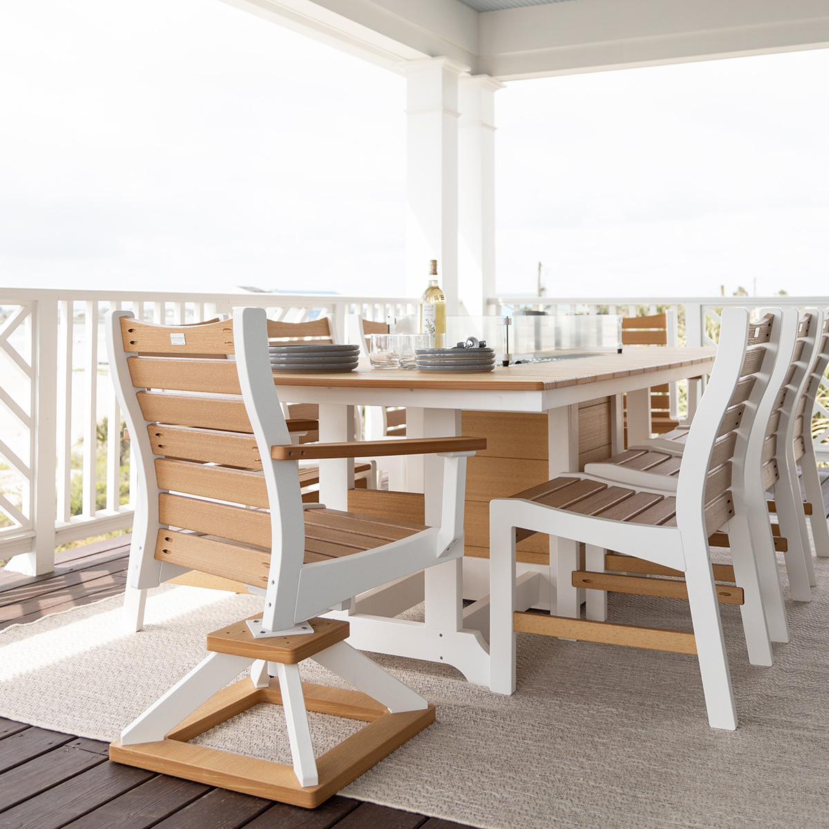 Garden Classic 44" x 96" Fire Table - Image 4