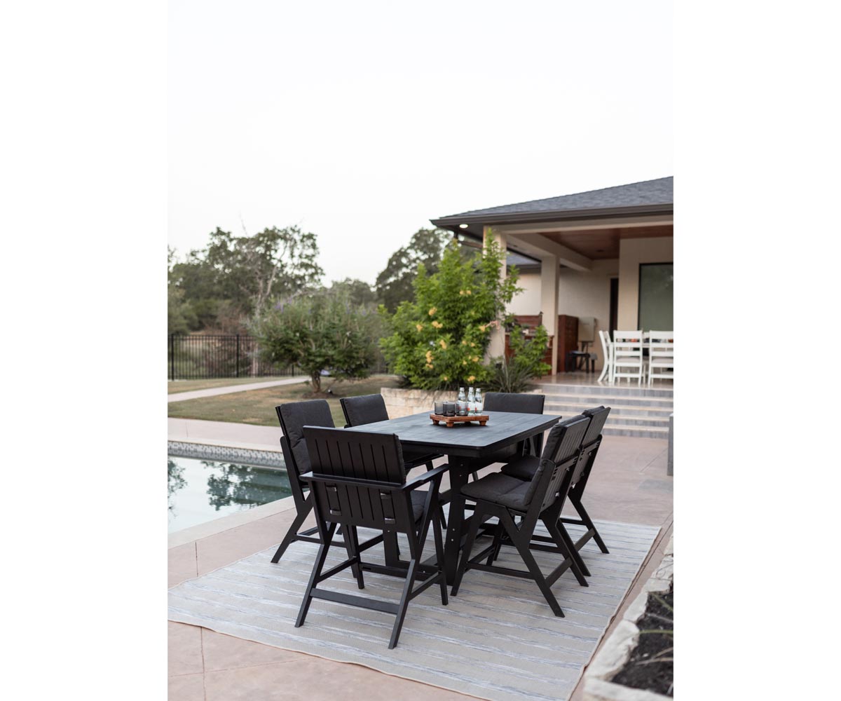 Hudson 40"x70" Rectangular Table - Counter Height - Image 6