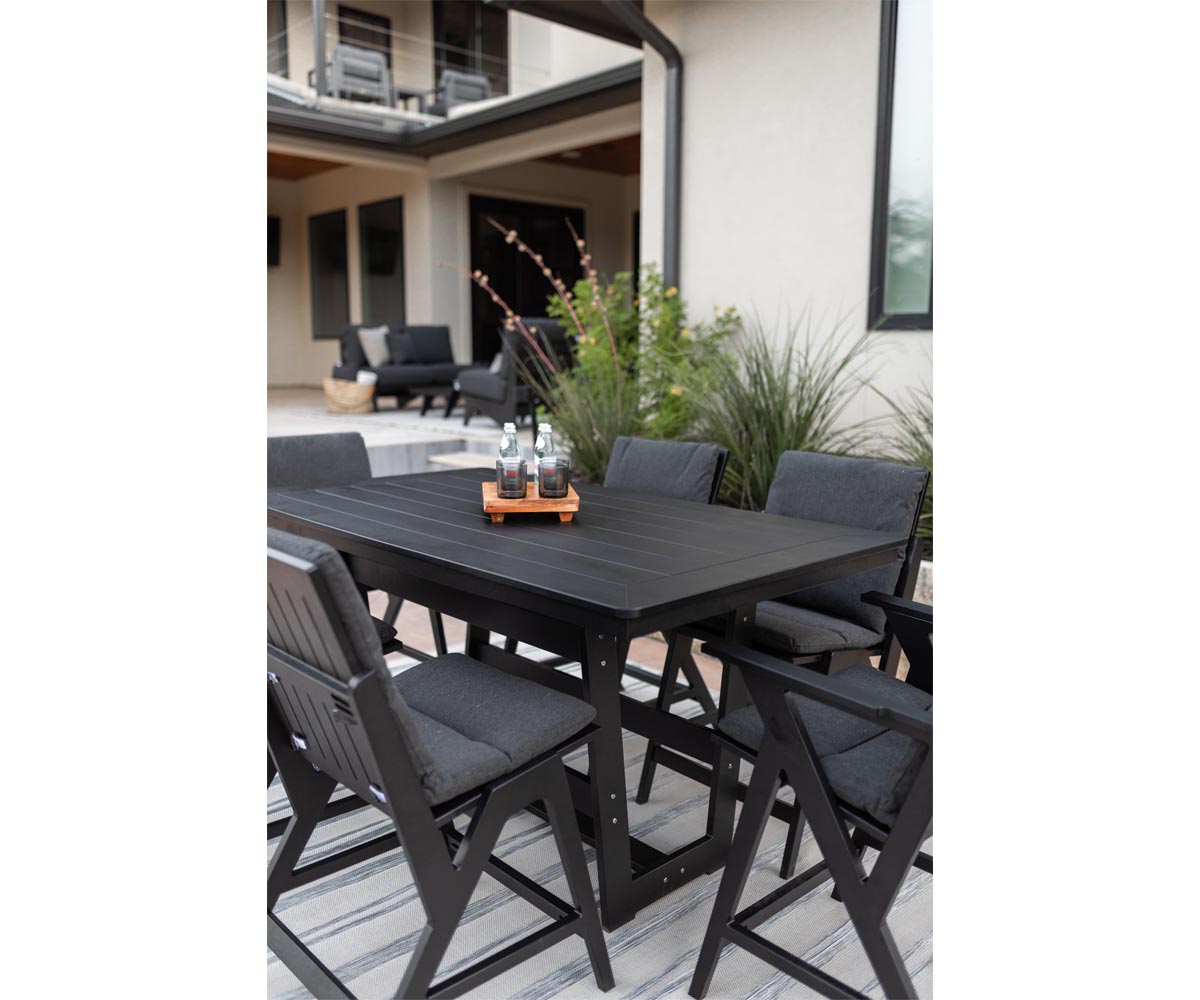 Hudson 40"x70" Rectangular Table - Counter Height - Image 5