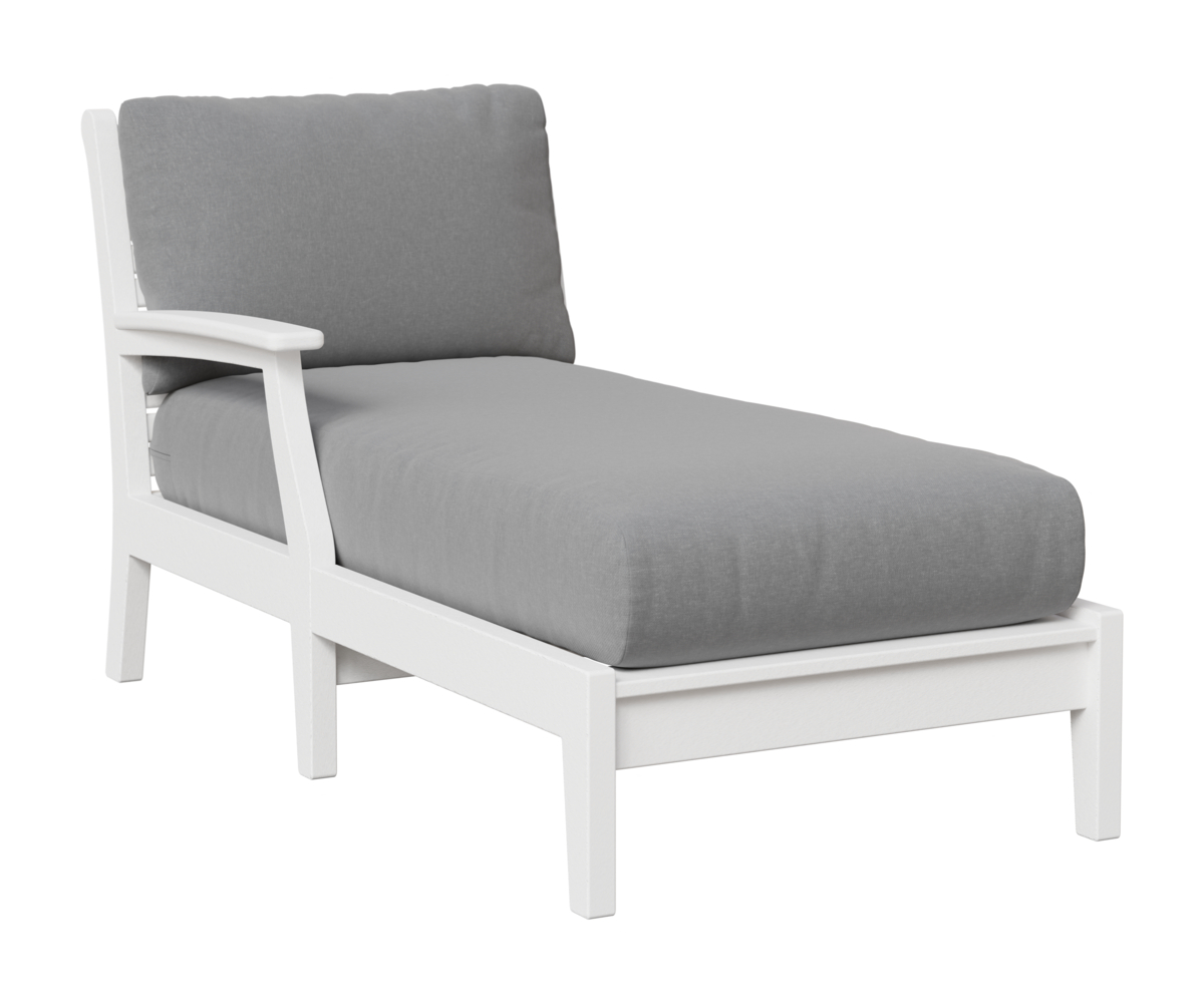 Classic Terrace Arm Chaise Lounge - Right