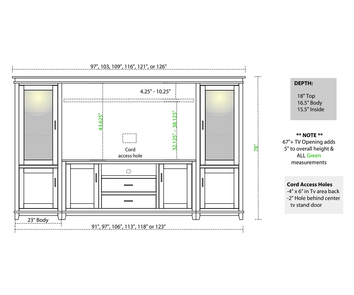 Hilton Wall Unit - Image 2