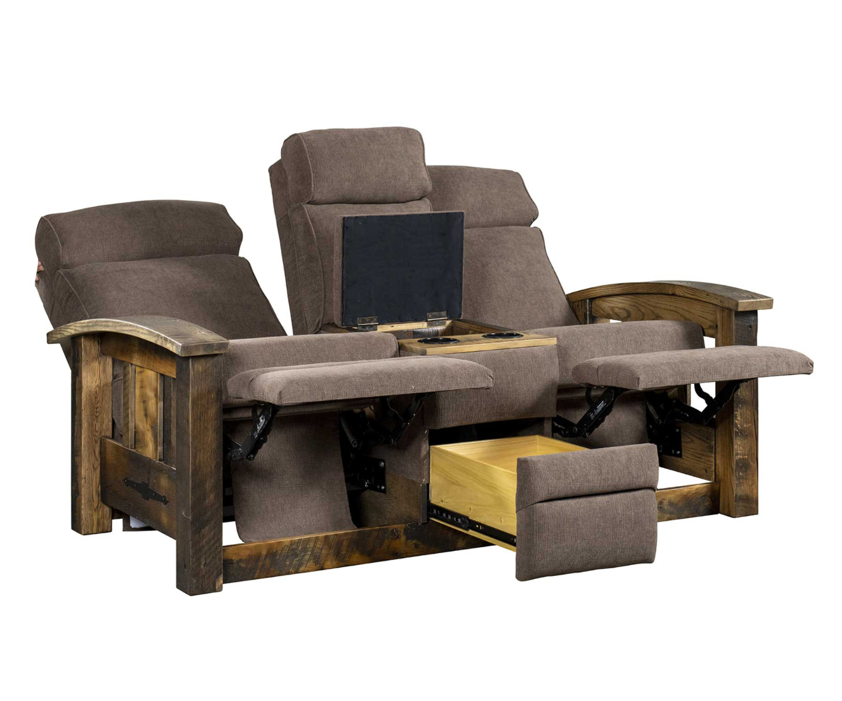 Tiverton Center Console Recliner Love Seat - Image 4