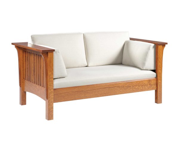 Mission High Back Love Seat
