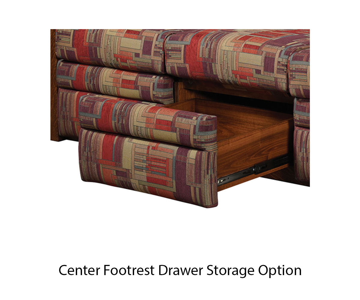 Country Mission Recliner Sofa - Image 3