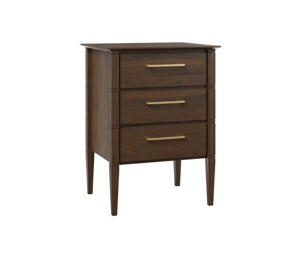 Reveal 3 Drawer Nightstand