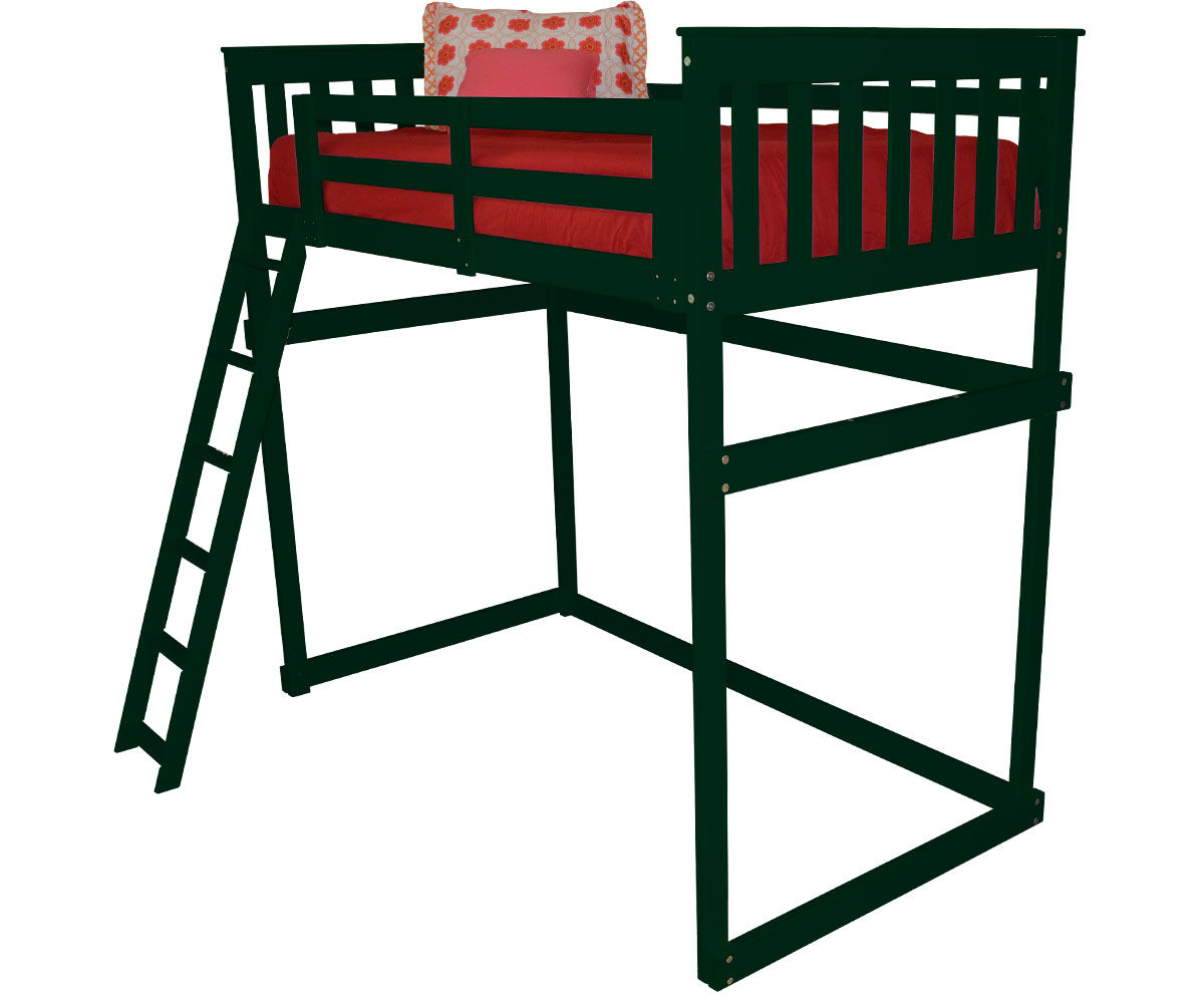 Loftbed With Side Ladder - Twin